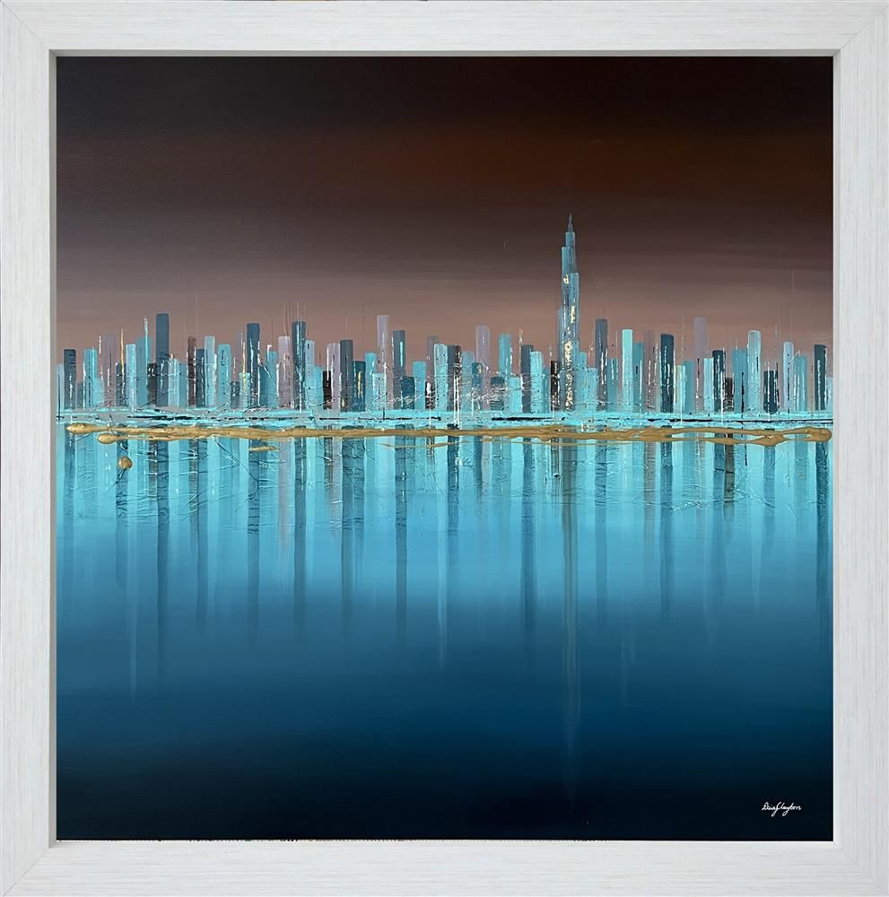 Daisy Clayton - 'Dubai' - Framed Original Artwork