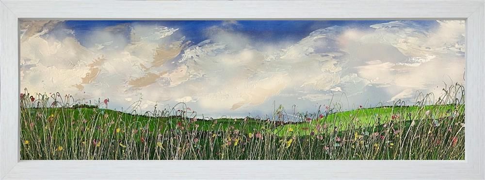 Lisa Pang- 'Up On The Fields' - Framed Original Artwork
