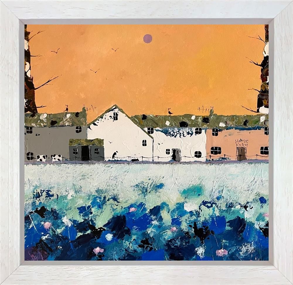 Lee McCarthy - 'Sunset Homes' - Framed Original Art