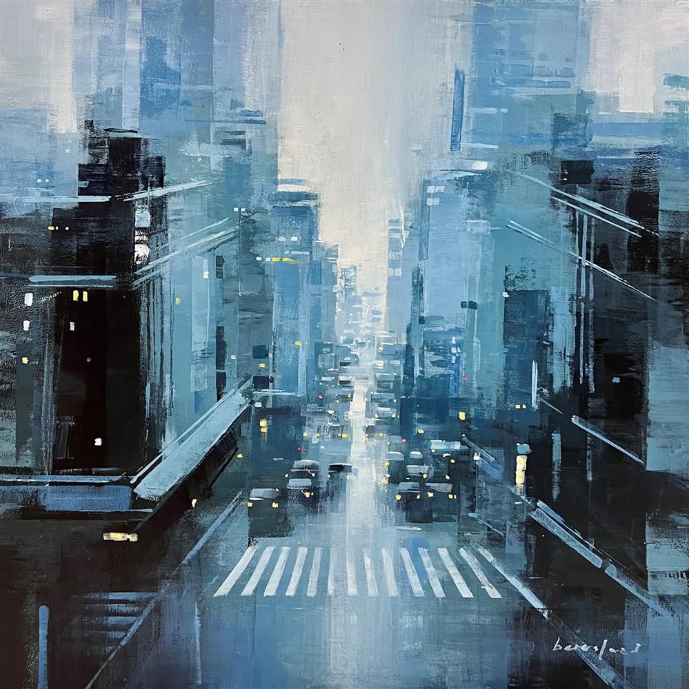 Mark Beresford - 'The Morning Blue' - Framed Original Artwork