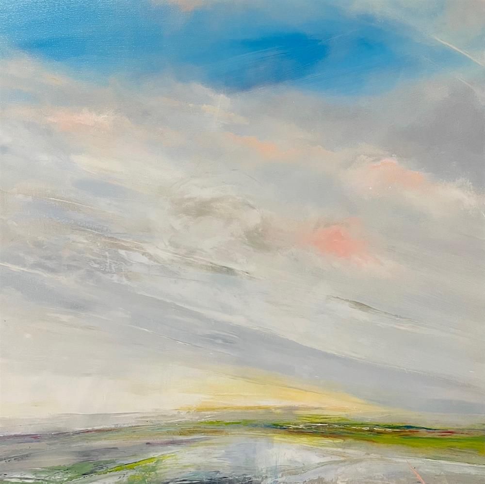 Joanna Taylor - 'Under The Clouds' - Framed Original Artwork