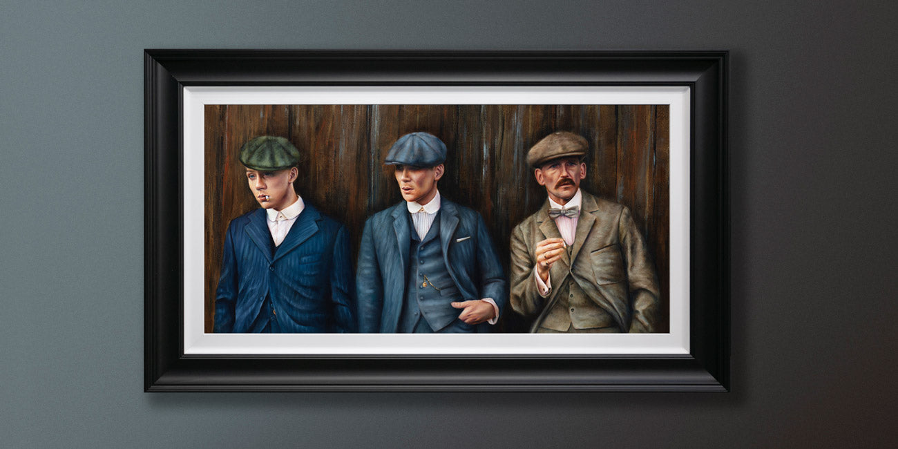 Adrian Hill - 'The Shelby Brothers'- Framed Limited Edition
