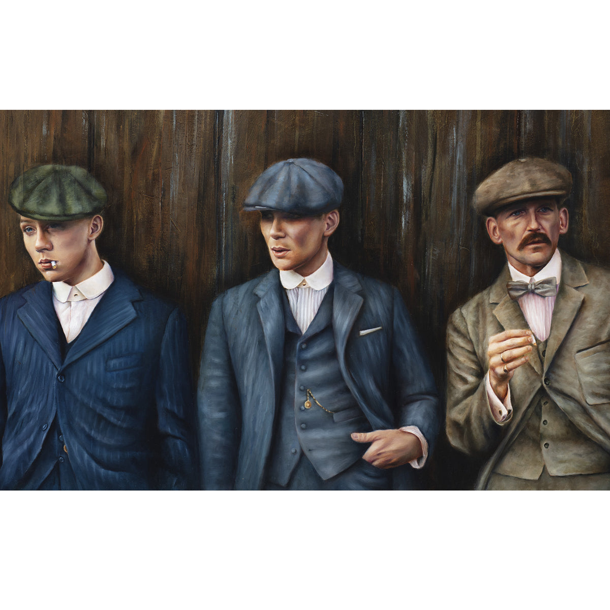 Adrian Hill - 'The Shelby Brothers'- Framed Limited Edition