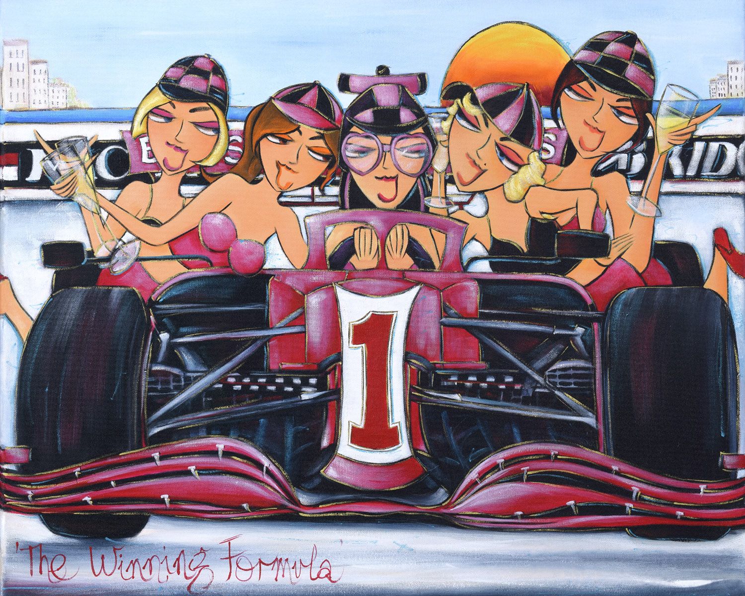 Natalie Dyer - 'The Winning Formula' - Limited Edition Print