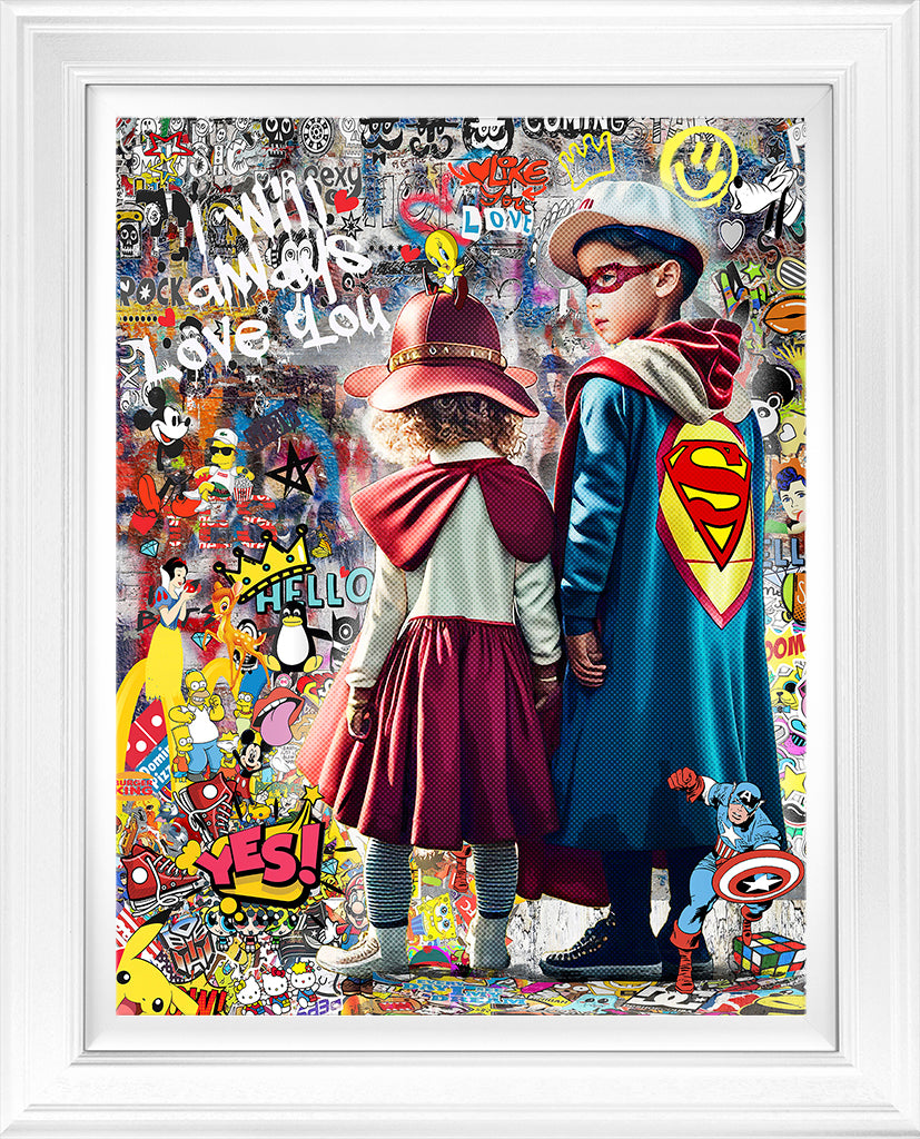 Zee - 'I Will Always Love You' - Framed Limited Edition Art