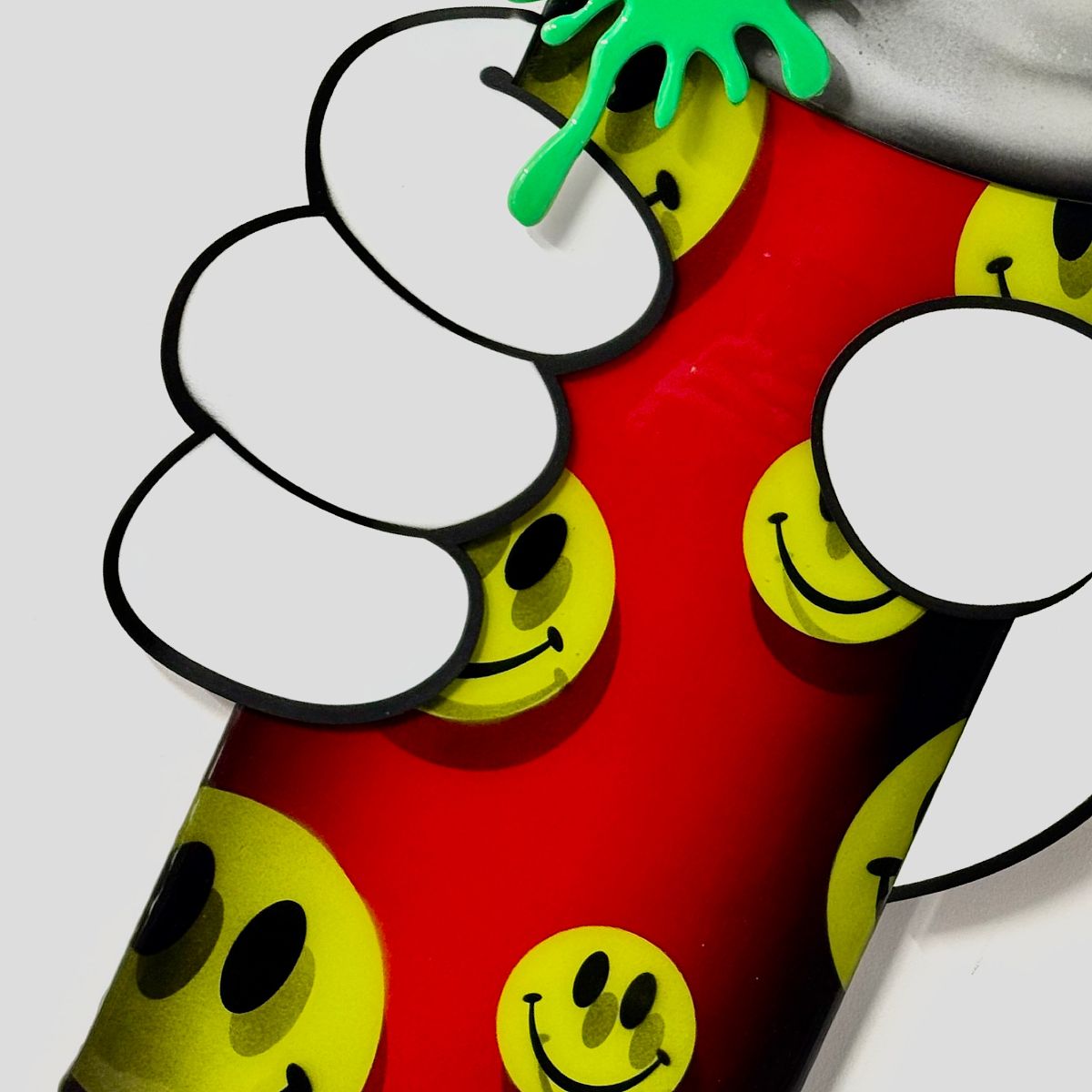 TBOY - 'Pop Can ( Red) - Original Artwork