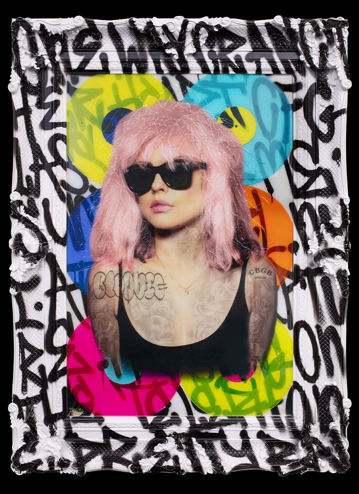 Ghost - 'Parallel Lines Of Colour'- Framed Limited Edition