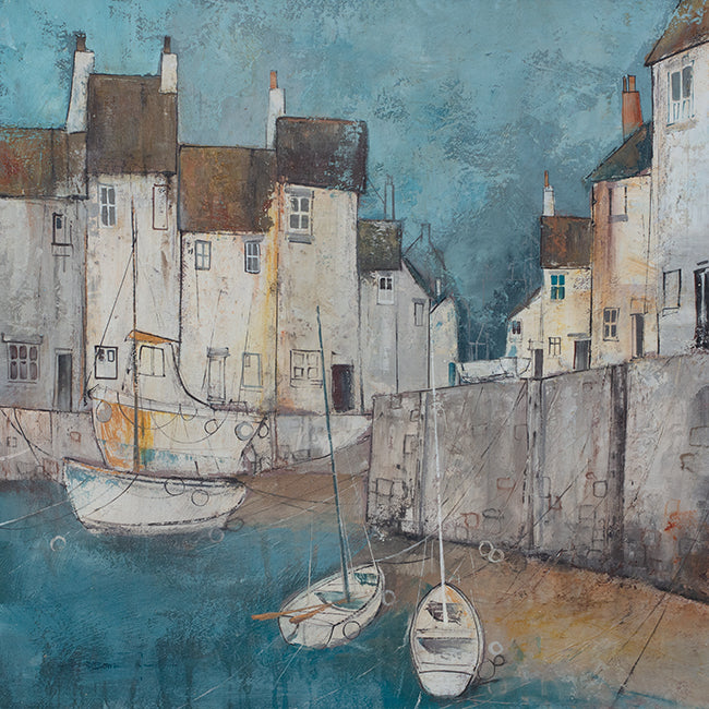 Dale Bowen -  'Quayside III' - Framed Original Artwork