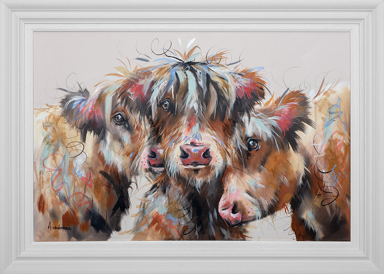 Ashley Saunders -  'Magic Number' - Framed Original Artwork