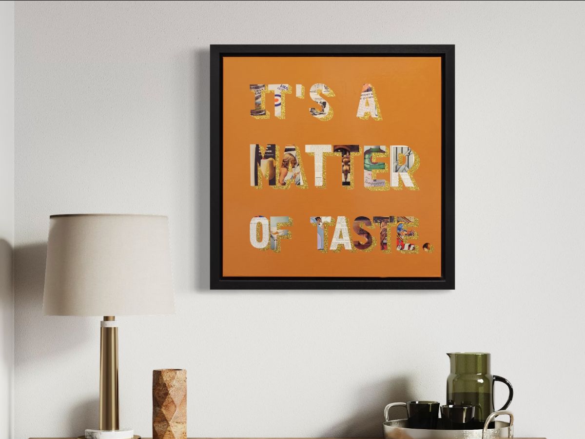 Chess - 'It's A Matter Of Taste' - Framed Original Artwork