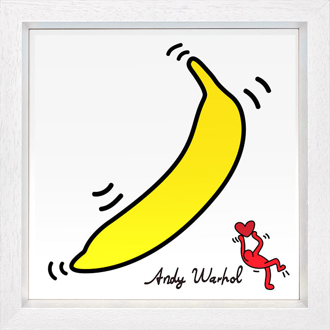 TBOY - 'The Velvet Underground & Nico (Andy Warhol)' - Keith Haring 12" Album Series - Framed Limited Edition