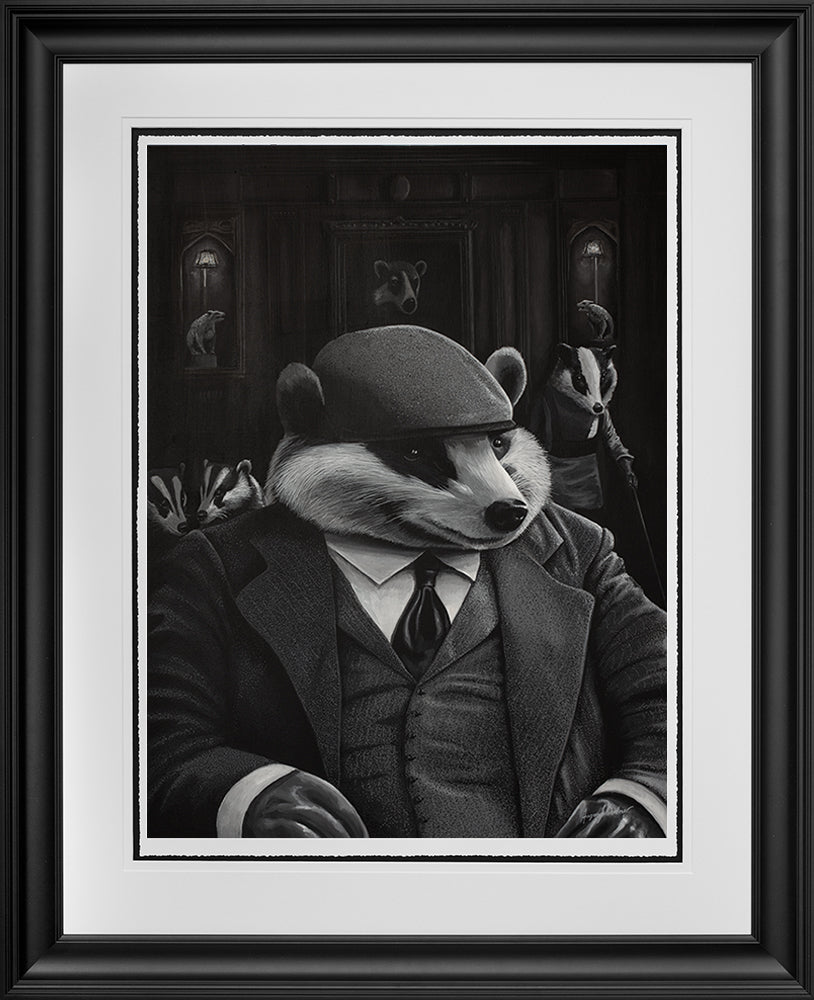 Angus Gardner - 'Sett In Their Ways' - Framed Limited Edition Artwork