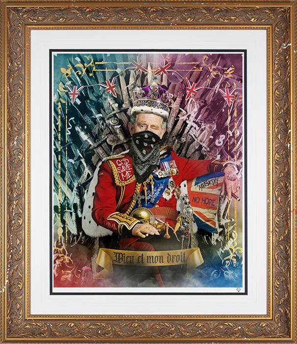 JJ Adams - 'God Save The King' - Framed Limited Edition