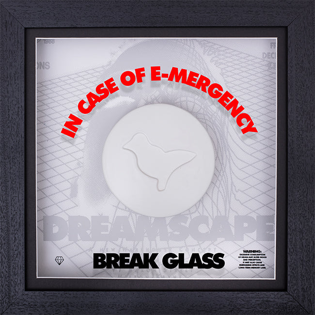 JJ Adams - 'Disco Biscuits - Doves' - Framed Original Sculpture