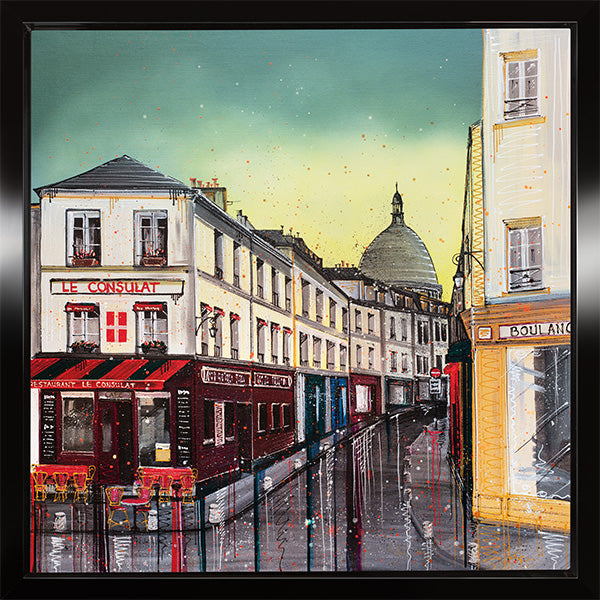 Julie Connor - 'Paris Bien Sur' - Framed Original Artwork