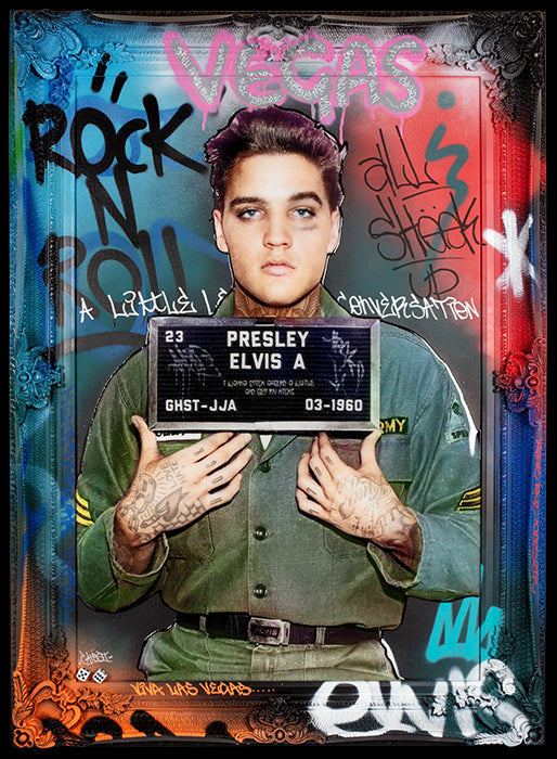 JJ Adams & Ghost - 'Thank You Very Much IX' Collaboration - Framed Original'