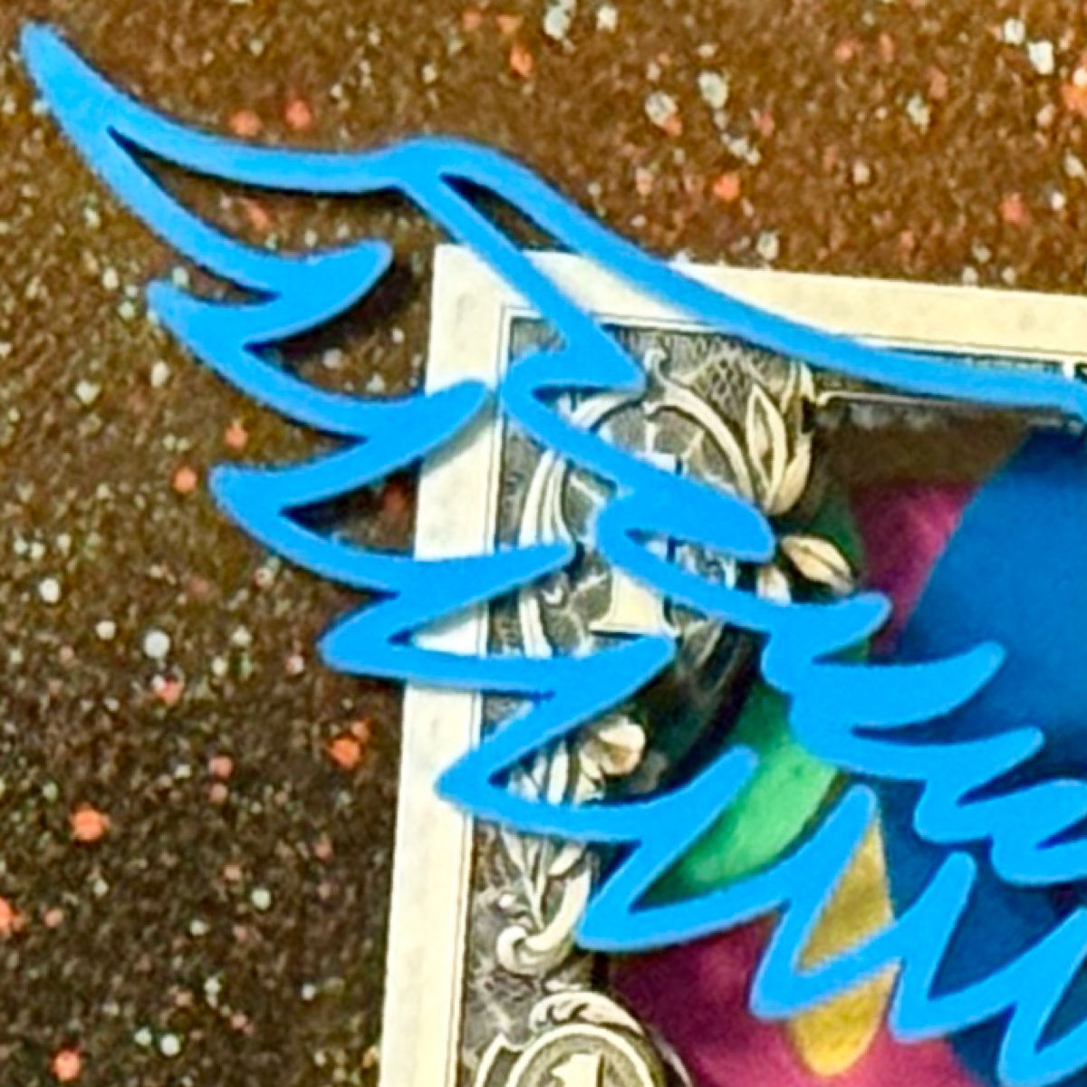 TBOY - 'Winged Pop - Rein Special'  - Currency Collection - Framed Original