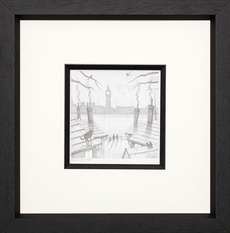 Derrick Fielding- 'This Is Our Time' - Framed Original Sketch