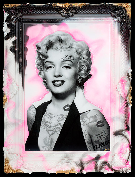Ghost - 'Imperfection Is Beauty (Monroe) ' - Framed Limited Edition