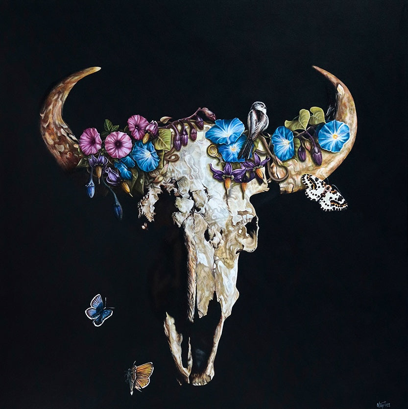 Natalie Toplass - 'Viva Los Vuentas' - Framed Original Artwork