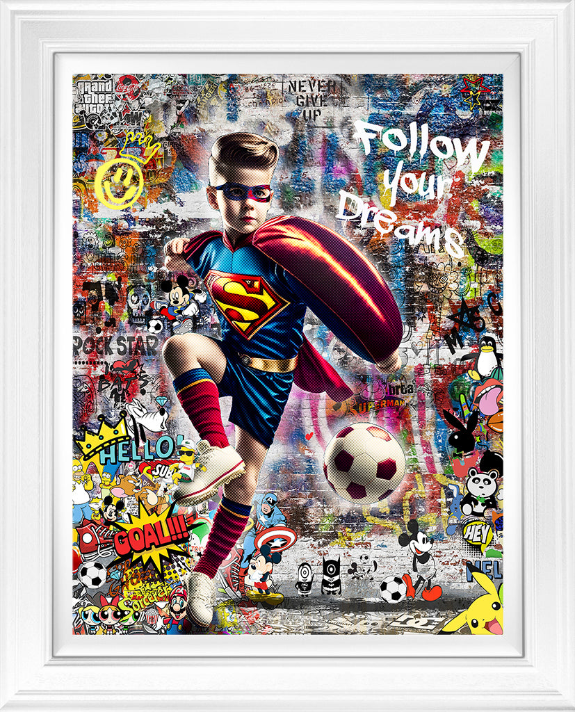 Zee - 'Follow Your Dreams' - Framed Limited Edition Art