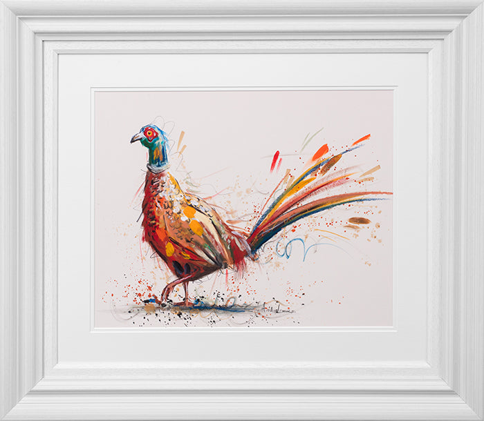 Ashley Saunders -  'Countryside Srut' - Framed Original Artwork