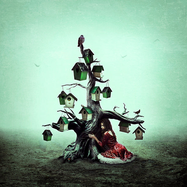 Michelle Mackie - 'Home Sweet Home' - Framed Original Artwork