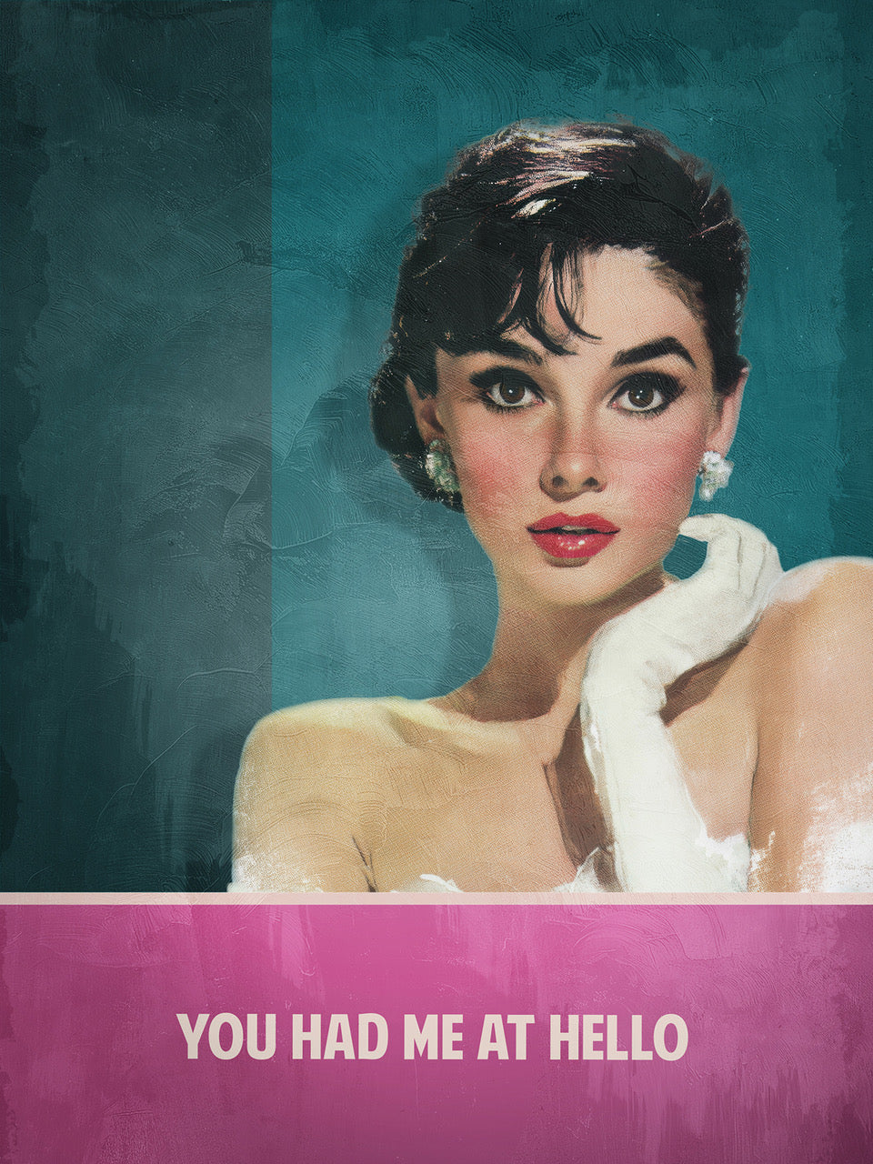 Sam Wolfe - 'Had Me At Hello' - Framed Studio Original Artwork