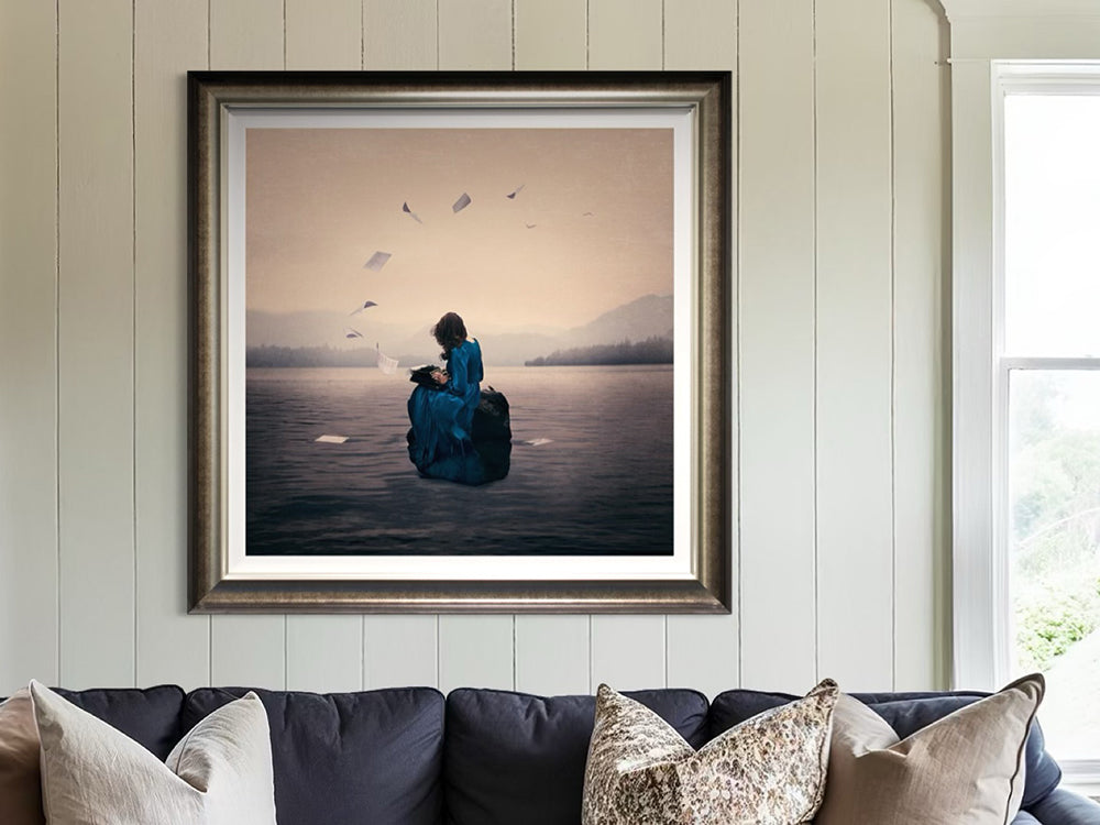 Michelle Mackie - 'To The Lake, With Love' - Framed Limited Edition Art