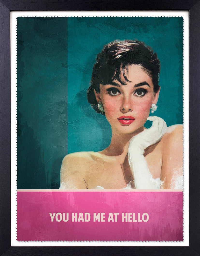 Sam Wolfe - 'Had Me At Hello' - Framed Limited Edition