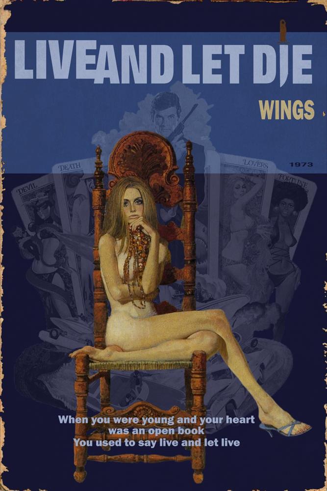 Linda Charles - '1973 - Live And Let Die' - Framed Limited Edition