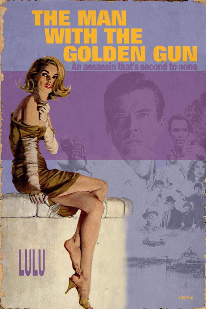 Linda Charles - '1974 -  The Man With The Golden Gun' - Framed Original Artwork