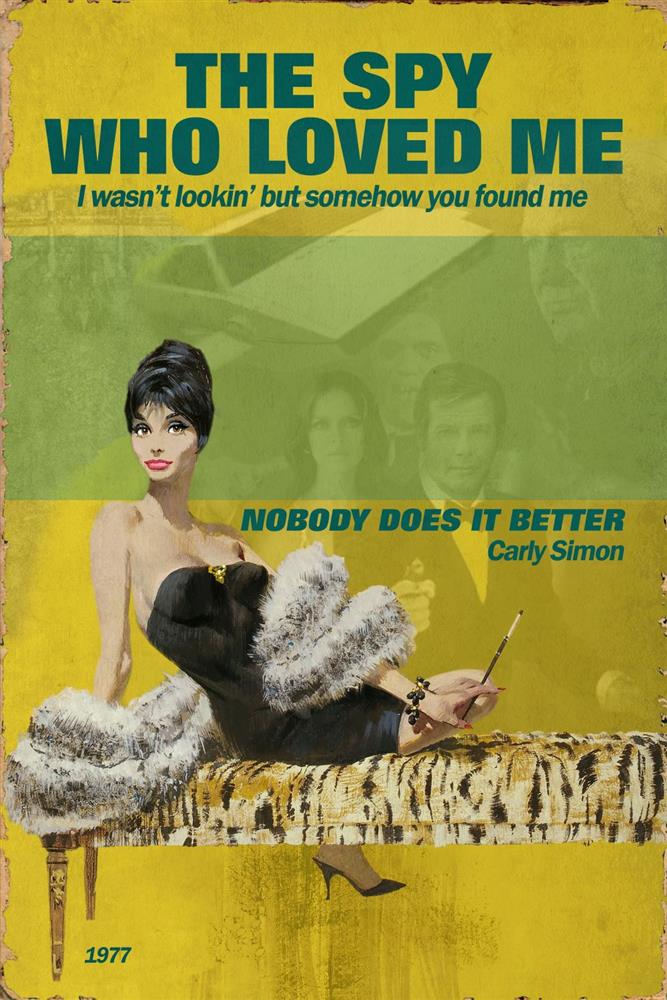 Linda Charles - '1977 - The Spy Who Loved Me' - Framed Limited Edition