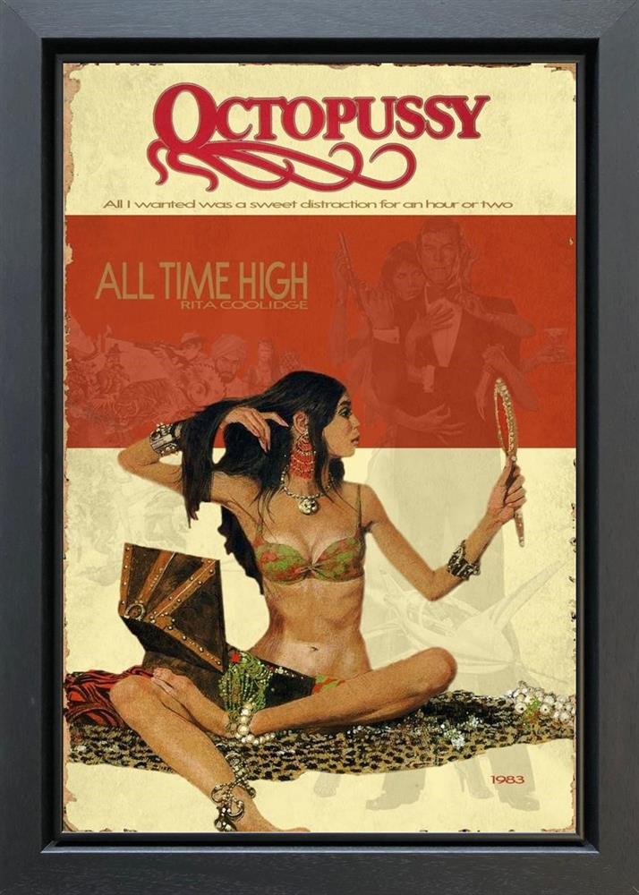 Linda Charles - '1983 - Octopussy ' - Framed Original Artwork