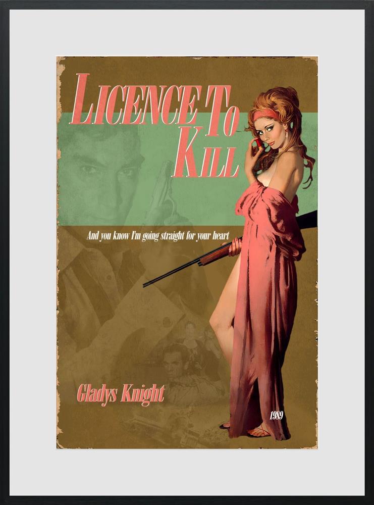 Linda Charles - '1989 - Licence To Kill' - Framed Limited Edition