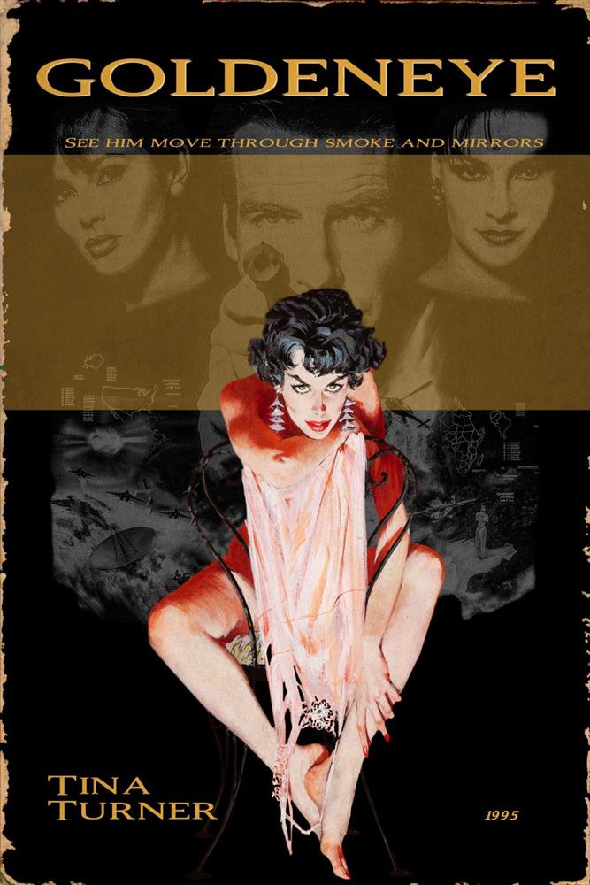 Linda Charles - '1995 - Goldeneye' - Framed Limited Edition