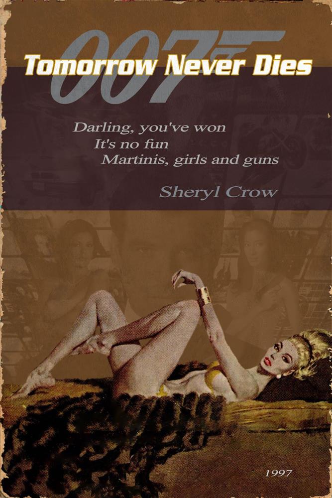 Linda Charles - '1997 - Tomorrow Never Dies' - Framed Limited Edition