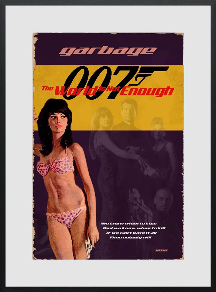 Linda Charles - '1999 - The World Is Not Enough' - Framed Limited Edition