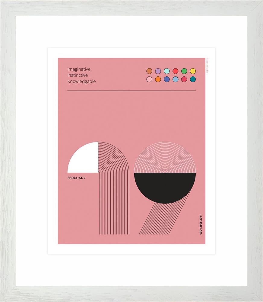 Bernhardt & Cooper Colourcodia - '19th Of February' - What's Your Special Date!