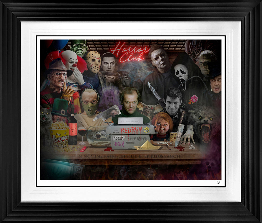 JJ Adams - 'Do You Like Scary Movies ' - Framed Limited Edition