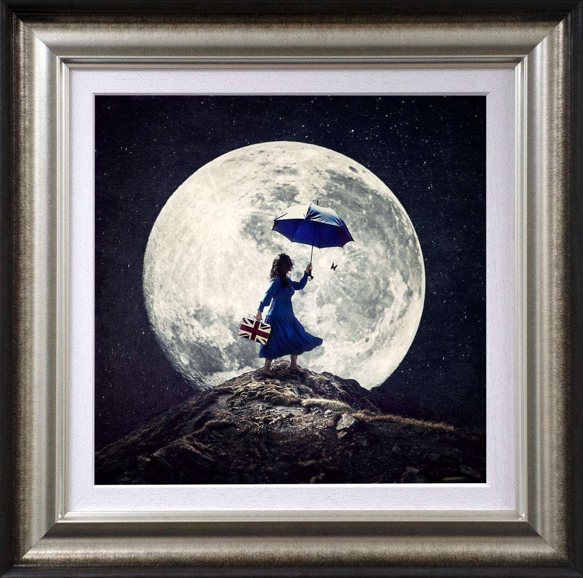 Michelle Mackie - 'I'll Stay Until The Wind Changes' - Framed Limited Edition Art