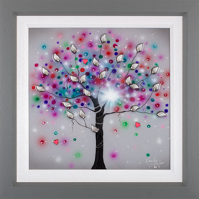 Kealey Farmer - 'Shine - (Boutique Grey)' - Framed Original