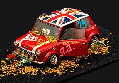 JJ Adams - 'Stolen Recovered - Mini Cooper Sport" (1997)' -  Original Sculpture