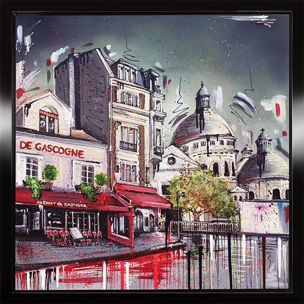 Julie Connor - 'A Montmartre Moment' - Framed Original Artwork — New ...