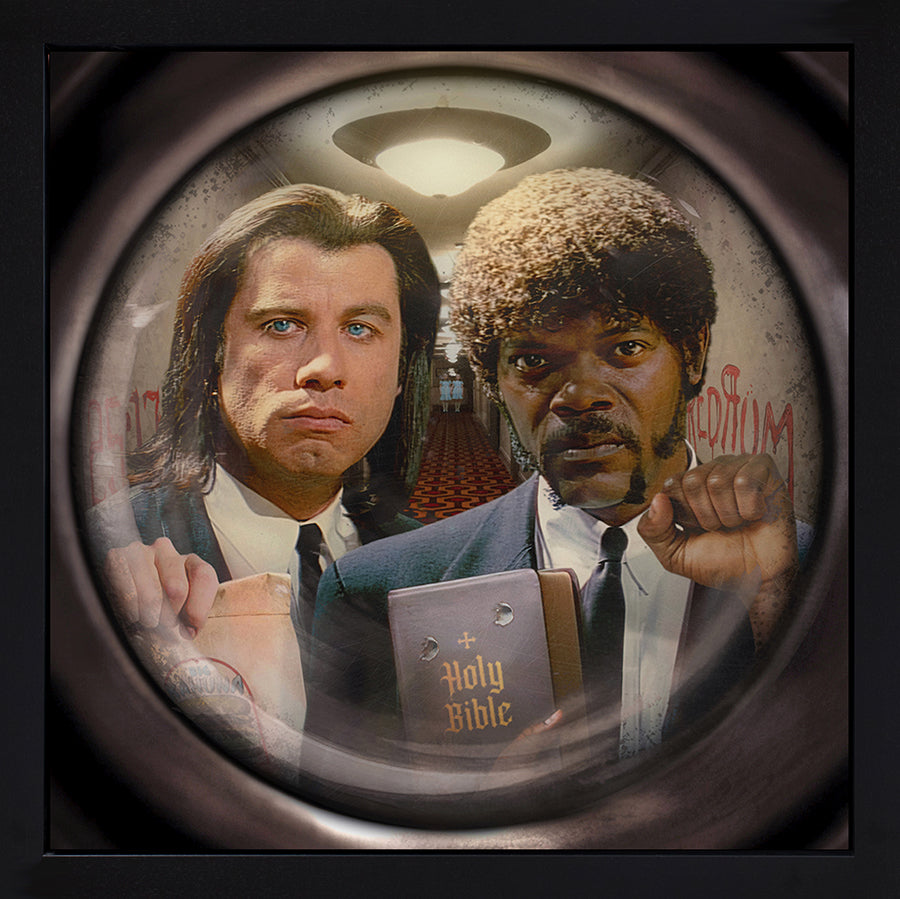 JJ Adams - 'The Path Of The Righteous Man'  - Framed Colour Original