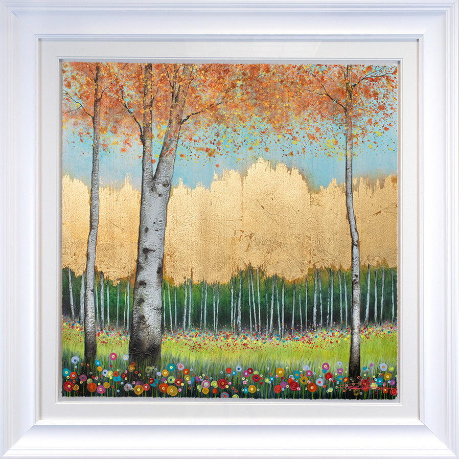 Dale Bowen -  'Silver Forest II' - Framed Limited Edition