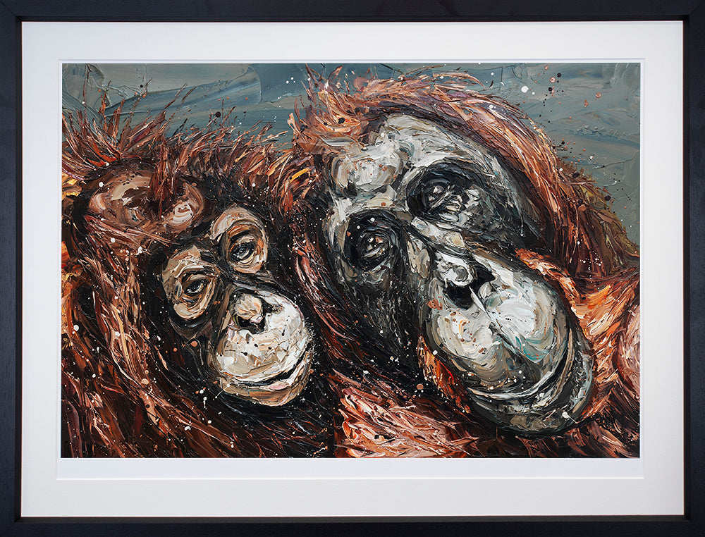 Paul Oz  'I Wanna Be Like You' - Framed Limited Edition (Print & Canvas)