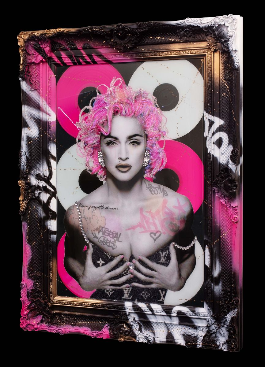 Ghost- 'Strike A Pose' - Framed Original Artwork