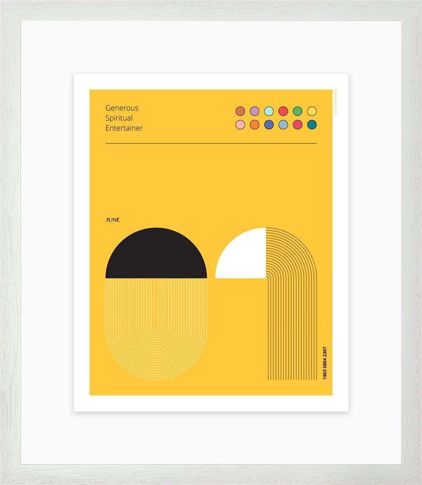 Bernhardt & Cooper Colourcodia - '1st Of June' - What's Your Special Date!