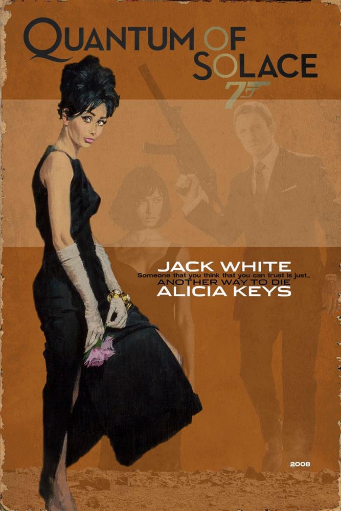 Linda Charles - '2008 - Quantum Of Solace' - Framed Limited Edition